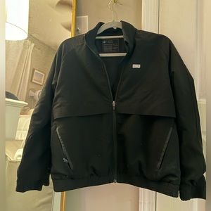Figs Sydney Scrub Jacket in black